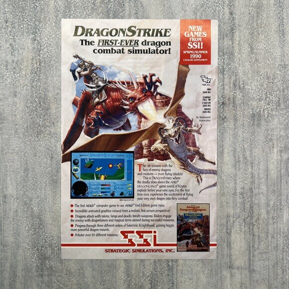 Advanced Dungeons & Dragons: Secret of the Silver Blades 1990 Tandy PC Big Box - Picture 14 of 16